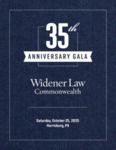 35th Anniversary Gala by Widener University Commonwealth Law School